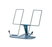 Adjustable Metal Recipe Book Stand - Portable Cookbook Holder for Kitchen Decor & Desktop Use - Ideal for Cooking, Reading, and Displaying