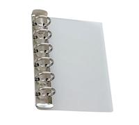 Adjustable Metal Refillable Partition Binder Clip for Journal Planner Scrapbooking Project and Document Organization Loose Insert Pad