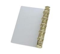 Adjustable Metal Refillable Partition Binder Clip for Journal Planner Scrapbooking Project and Document Organization Secondary Document Clip