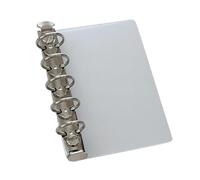 Adjustable Metal Refillable Partition Binder Clip for Journal Planner Scrapbooking Project and Document Organization Loose Insert Board Secondary Document Clip