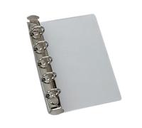 Adjustable Metal Refillable Partition Binder Clip for Journal Planner Scrapbooking Project and Document Organization Refillable Insert Pad