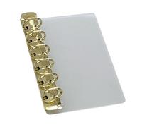 Adjustable Metal Refillable Partition Binder Clip for Journal Planner Scrapbooking Project and Document Organization Secondary Document Clip