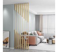 Adjustable Metal Room Partitions - Modern Dining Room & Space Divider - Stylish Height-Adjustable Design for Home and Office Use