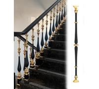 Adjustable Metal Stair Railing KitSafety Guardrails to Prevent Falls Contemporary Railing Post Replacement Ideal for Home and Commercial Use