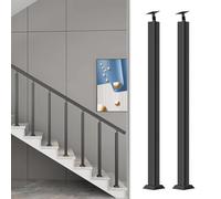 Adjustable Metal Stair Railing Posts270° Square Baluster Kits for Indoor Staises & Sunken RoomsSturdy Stylish Easy Installation Safety Solution