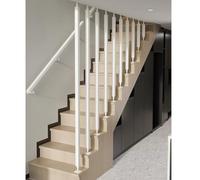 Adjustable Metal Stair Railing with Customizable Balusters for Inclined Stairs - Versatile Support Columns for Home Hotel Loft and Shopping Mall (Wiit)