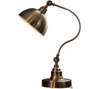 Adjustable Metal Table Lamp - Vintage Desk Light for Bedroom, Creative Nightstand Lamp for Reading & Home Decor, Versatile Angle Design