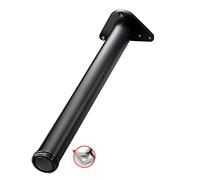Adjustable Metal Table Legs - Ø60mm Round Feet 130cm Height Sturdy Support for De & Bar Stools Ideal for Home & Office Fur Upgrade