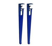 Adjustable Metal Table Legs, F-shaped Clamp Design with Floor Protectors, No Punching Needed, for DIY Dining Desks