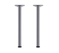 Adjustable Metal Table Legs for DIY Furniture - 20-130 cm Height 0-30 mm Leveling 6 Colors Includes Screws & Screwdriver for Office & Kitchen Tables