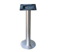 Adjustable Metal Table Legs for Kitchen & Bar Silver 65cm (25.6in) 40-120cm Height 200kg Capacity - Ideal DIY Furniture Accessories for Breakfast Tables