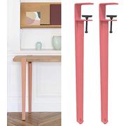Adjustable Metal Table Legs, No Punching Design, for DIY Furniture, Coffee Table, Bench, Console