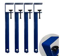 Adjustable Metal Table Legs ,No Punching Design with Floor Protectors for DIY Coffee Table or Worktop