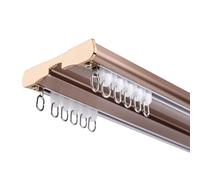 Adjustable Metal Tension Rod for Shower Curtains DualTrack Design for Home Office Kitchen Closet Balcony & PatioLightweight 2.4m/94.4in