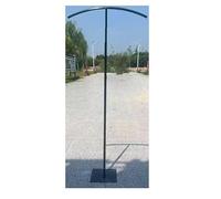 Adjustable Metal Wedding Arch Backdrop Stand Kit120cm Height Perfect for Birthday & Celebration Decor Elegant Black Frame for Stunning Events