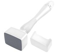 Adjustable Microneedling Stamp, 140A Derma Stamp for Home Use, PC and Stainless Steel Micro Needle, Localized Skincare, Collagen Support, Anti-Aging, 5.5 x 1.3 in / 13.9 x 3.4 cm