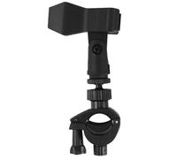 Adjustable Microphone Clip Holder for Mic Stand Black Tripod Design | Plastic and Metal Build, Clip Expansion Head, Easy to Use and Convenient to Carry