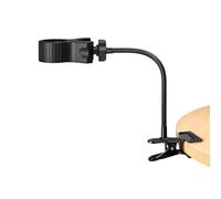 Adjustable Microphone Holder Clamp Gooseneck Arm Clip for Music Equipment and Live Broadcast Accessories Mic Stand Microphone Stand Flexible Gooseneck Arm Clamp Holder Adjustable Clip Base