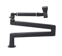 Adjustable Microphone Scissor Arm Suspension Boom Stand For Radio Broadcasting Studios Videos Voice Over Studios Stage