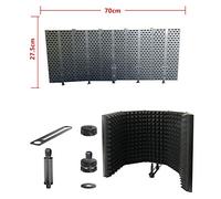 Adjustable Microphone Shield Isolation Reflection Filter Vocal Booth