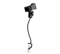 Adjustable Microphone Stand Flexible Gooseneck Arm Sturdy Clamp Base Desktop Stage Use Stable Mic Clamp