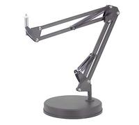 Adjustable Microphone Stand Suspension Boom Scissor Arm Studio Desktop Mic Clip Mount Holder