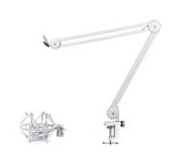 Adjustable Microphone Suspension Boom Scissor Arm Stand Metal Microphone Stand Integrated Spring Voice Over for Artists