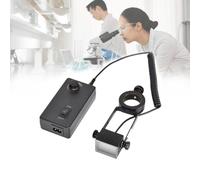 Adjustable Microscope Side Light Source with 48 LEDs, Stepless Brightness Control, Perfect for Enhanced Illumination and Precision in Science and Lab Work (25mm)