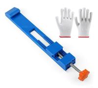 Adjustable Milling Positioning Clamp for 4-Inch and 5-6 Inch Cutting Machines, Thin Rip Jig Guide with Bidirectional Lock for Table Saw, Fence for Narrow Strip Cuts and Miter Slots