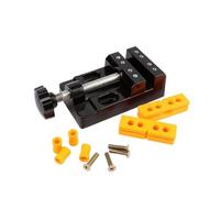 Adjustable Mini Bench Clamp Flat Table Vice for Drilling and Sanding - Cast Aluminium Vise