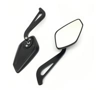 Adjustable Mirror 8 10MM Motorcycle Rearview Mirror White Glass Aluminum Alloy Side Mirror For Suzuki GSR 600 For Zontes