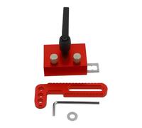 Adjustable Miter Track Stop with For Durable Metal Materials Compatible with Woodworking Tools Including Router Tables and CNC Machines for Accurate Length Limits (black)