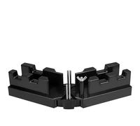 Adjustable Mitre Block, 2-in-1 Coving Mitre Tool & Bevel Gauge, Mitre Box for 85-180°Precise Cuts for Baseboards, Pipe Installation, Woodworking & Home Renovation