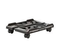 Adjustable Mobile CPU Stand with 4 Casters Wheel Floor Standing Host Stands Mobile PC Cart Holder Computer Tower Stand Metal Rolling PC Cart Under Desk Tower