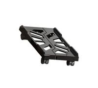 Adjustable Mobile CPU Stand with 4 Casters Wheel Floor Standing Host Stands Mobile PC Cart Holder Computer Tower Stand Metal Rolling PC Cart Under Desk Tower