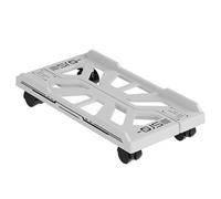 Adjustable Mobile CPU Stand with 4 Casters Wheel Floor Standing Host Stands Mobile PC Cart Holder Computer Tower Floor Standing Host Space Saving