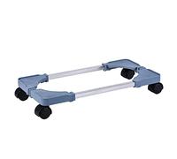 Adjustable Mobile CPU Stand with Locking Casters PC Host Cooling Bracket for Enhanced Stability & Mobility Perfect for Home/Office Use Supports All CPU Sizes