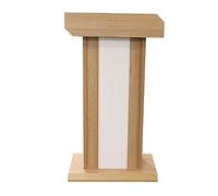 Adjustable Mobile Podium Stand with Storage - Professional Lectern for Classroom & Event Presentations, Portable Lecture Furniture for Enhanced Engagement & Learning Experience