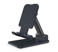 Adjustable Mobile Stand Holder Portable Cell Phone Stand Compatible for Iphone 12 mini/12/12 Pro /12 Pro Max/11 Pro Max/11 Pro/11 XS Max/XR/X, Galaxy S20/S10/S9 & All Mobiles