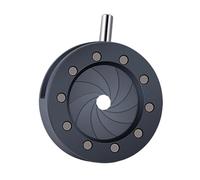 Adjustable Module Variable Diaphragm Manual Control 19.8mm 27mm Stainless Steel Aluminum Alloy Optical Component for Bea Metal Optical Adapter Standard Most Engraving Devices Manual Quick on the Fly