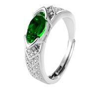 Adjustable Moissanites Diamonds Rings Decoration For Trendy Women Promoting Elegant Styles And Mood Wear Fashion Rings