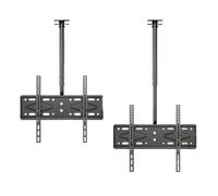 Adjustable Monitor Stand Ceiling Mount 26-60 Inch Tilt & Swivel Supports 110 LBS for LCD/LED/Plasma Sns - Ideal for Home & Office Use