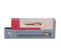 Adjustable Mortise Gauge for Mortise and Tenon Tools, Table Saw Slot Adjuster with Regulator, Movable Measuring Wooden Blocks for Saw Slot Measurement