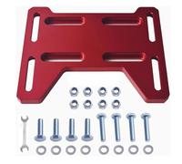 Adjustable Motor Mount Plate Aluminum +Wrench for Minibike Accessory, Coleman 100, Go Kart, Doodlebug DB30 for Small 4 Stroke Engines Predator 212, Tilloson 212 Red, Tecumseh, Honda