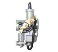 Adjustable motorcycle carb PZ30 30mm Carburetor With Accelerating Pump with Cable Choke Carb + Dual throttle cable Kit ATV Dirt Bike for Pit for Quad 200cc 250cc(PZ30B-A)