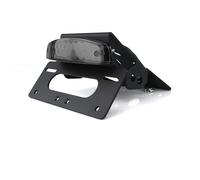 Adjustable Motorcycle License Late Bracket Eliminator Rear Tail Tidy Motorcycle License Plate Holder For Suzuki For GSX-8S 2023-2025 GSX-8R 2024-2025 GSX8R(Smoke)