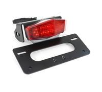 Adjustable Motorcycle License Late Bracket Motorcycle License Plate Holder For Suzuki For DRZ400E 2008-2024 DR-Z400S/E DRZ400S DR-Z400SM 2005-2024 Rear Tail Tidy Fender Eliminator(Red)