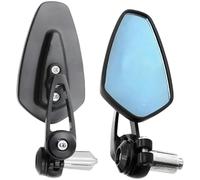 Adjustable motorcycles mirror 1 Pair 7/8" 22mm Motorcycle Rearview Mirrors Universal Scooter Bar End Handlebar Mirror Rear View Accessories Motorcycle mirrors(Black)