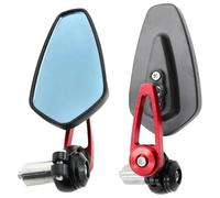 Adjustable motorcycles mirror 1 Pair 7/8" 22mm Motorcycle Rearview Mirrors Universal Scooter Bar End Handlebar Mirror Rear View Accessories Motorcycle mirrors(Red)