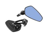 Adjustable motorcycles mirror 7/8" 22mm Motorcycle Rearview Side Mirrors Universal Scooter Bar End Handlebar Mirror Accessories Motorcycle mirrors(Black)